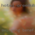 Swinging benefits senior couple